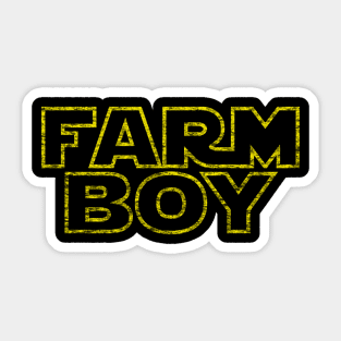 Farm Boy Sticker